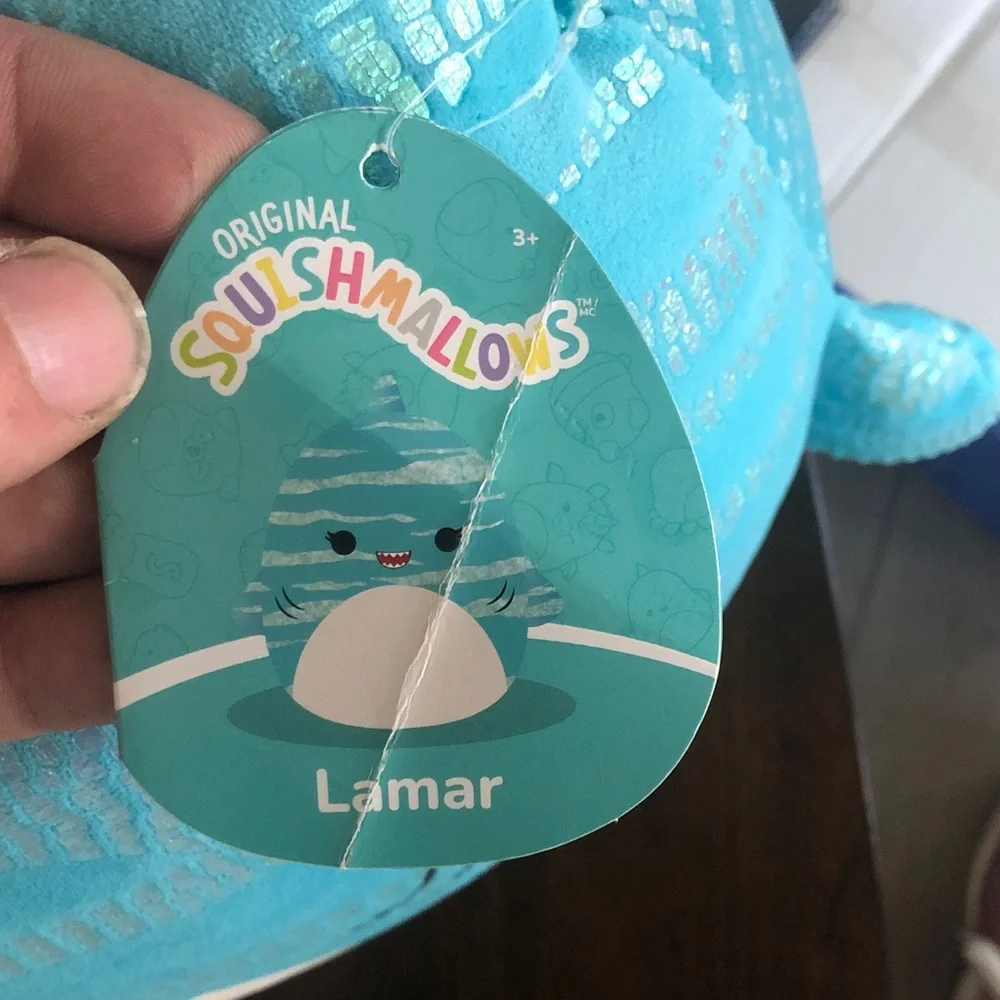 Lamar the Shark Squishmallow